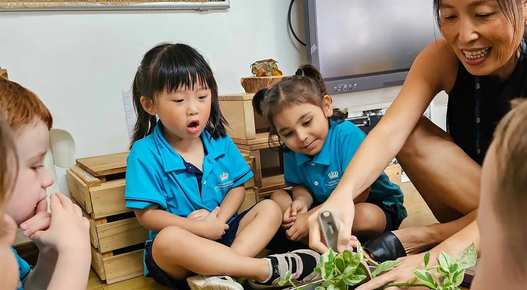 Children and teacher DCIS