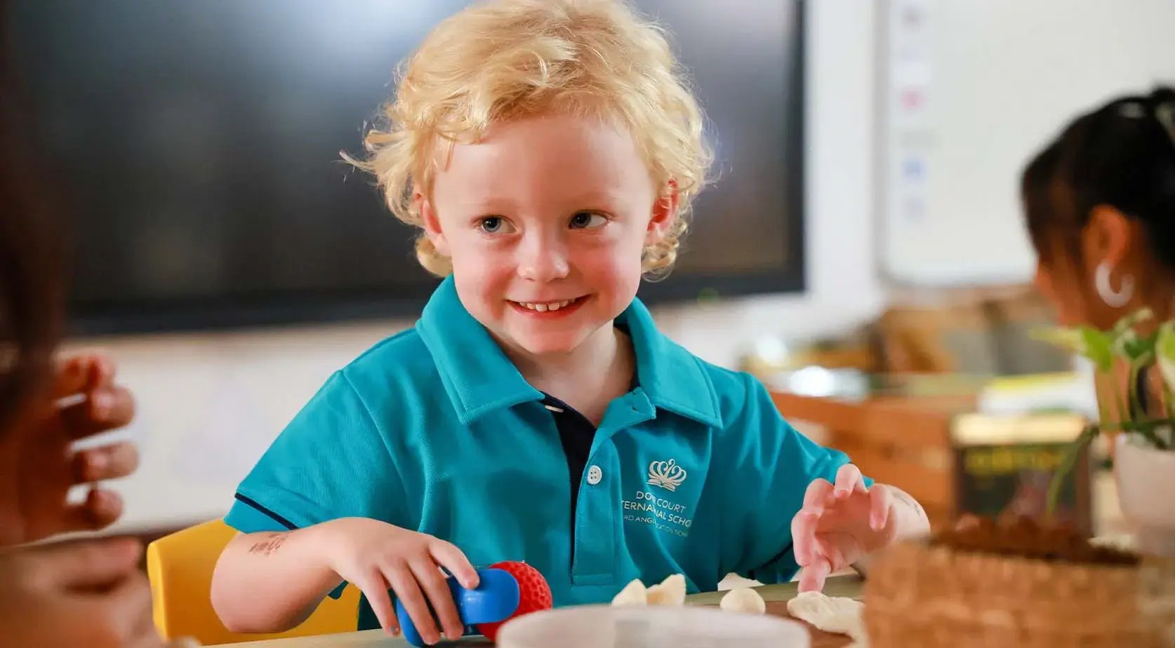 Child playing at Dover Court International School