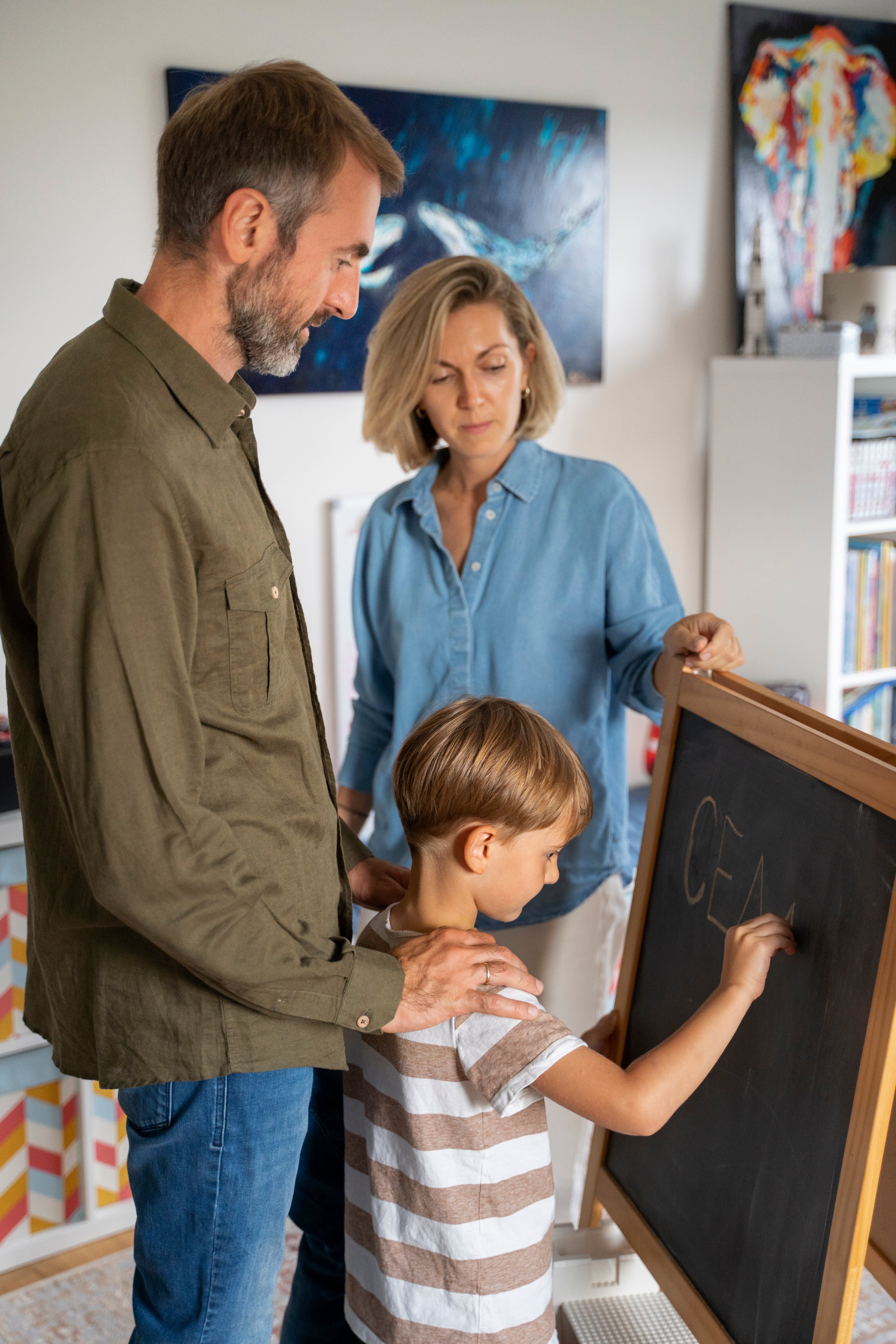 child-getting-education-home